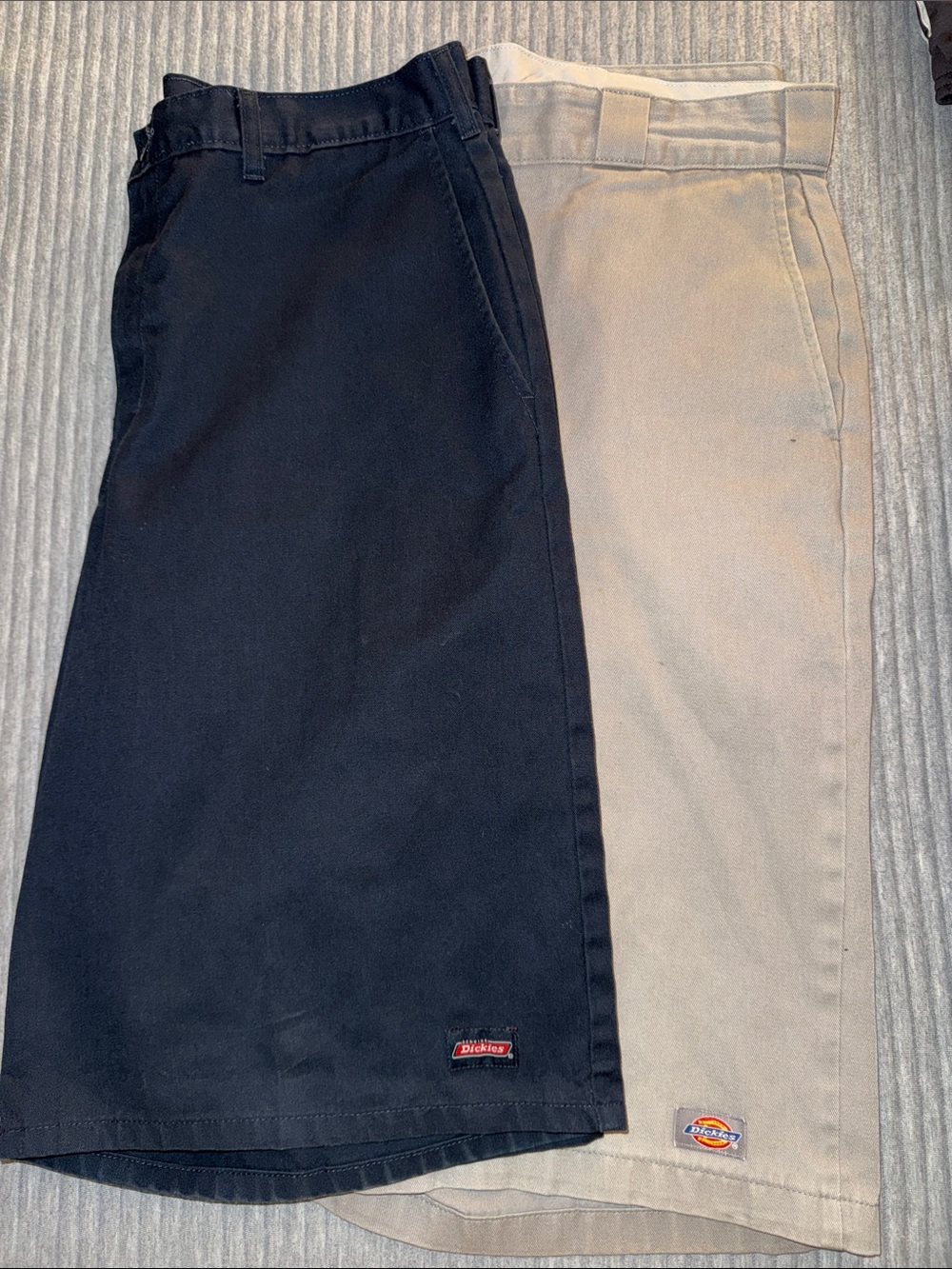 Dickies Men’s Work Shorts - Blue and Khaki